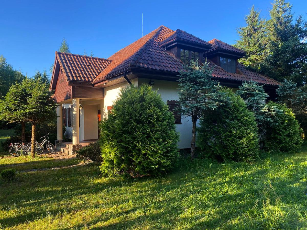 Szeroki Bor Oaza W Puszczy Z Sauna, Bania I Jacuzzi Dış mekan fotoğraf
