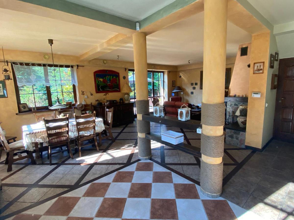Szeroki Bor Oaza W Puszczy Z Sauna, Bania I Jacuzzi Dış mekan fotoğraf