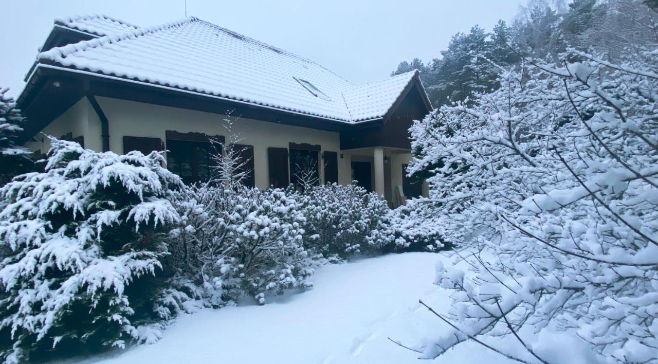 Szeroki Bor Oaza W Puszczy Z Sauna, Bania I Jacuzzi Dış mekan fotoğraf