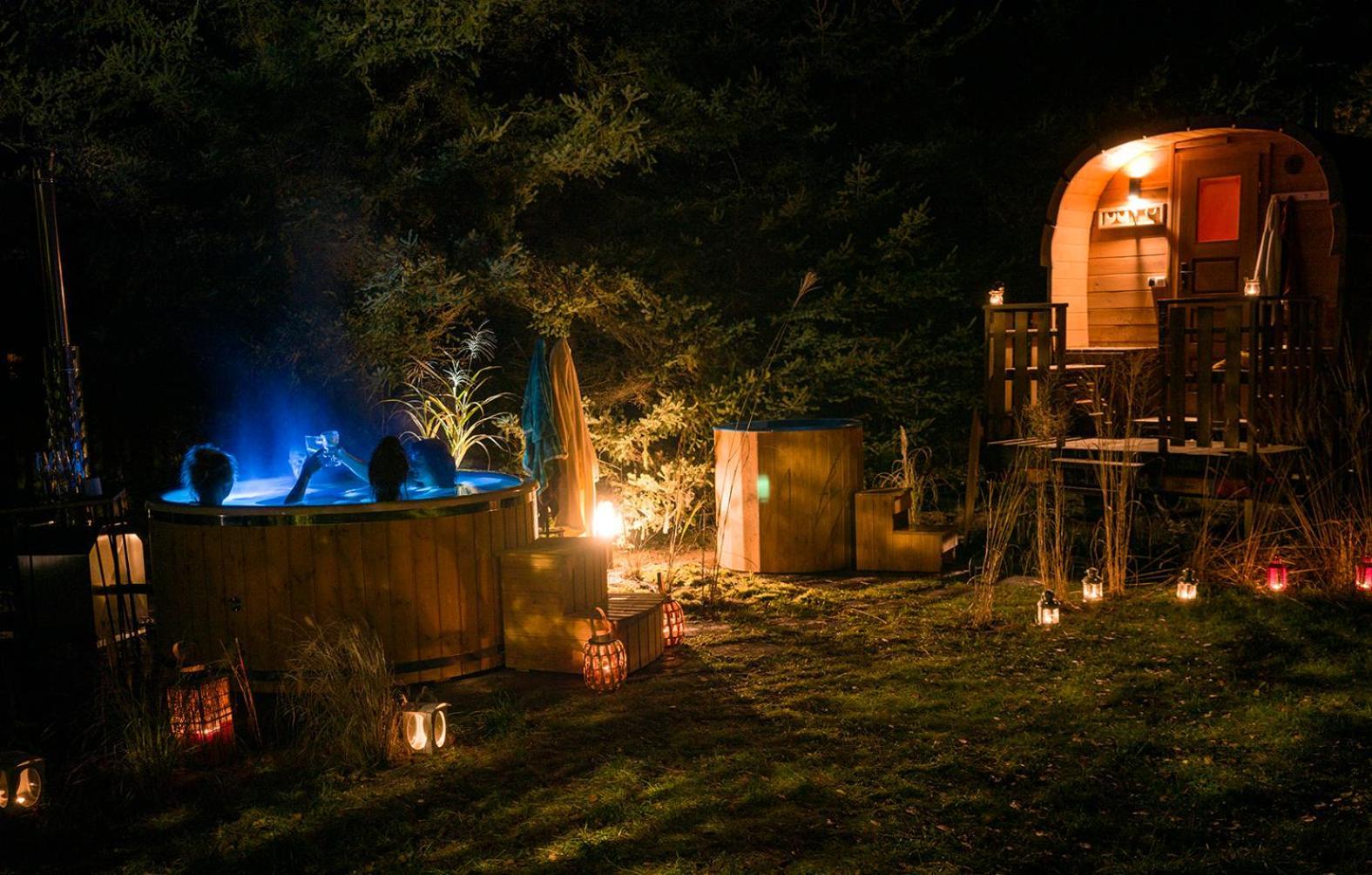 Szeroki Bor Oaza W Puszczy Z Sauna, Bania I Jacuzzi Dış mekan fotoğraf